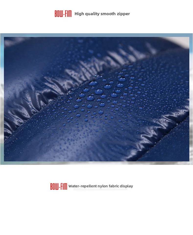 SKY ICEFeichan Mummy Down Sleeping Bag for Adults Outdoor Camping Winter Thickened Goose Down Cold-Proof Warm