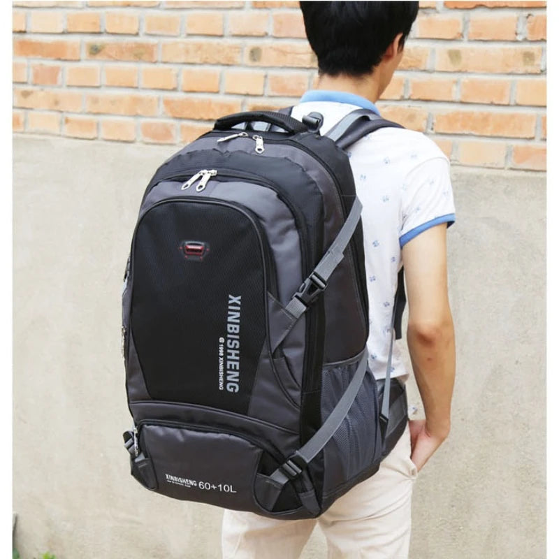 70L Outdoor Hiking Sports Travel Backpack School Bag Large Capacity Trekking Camping Climbing Back Pack Rucksack Tactical Bags