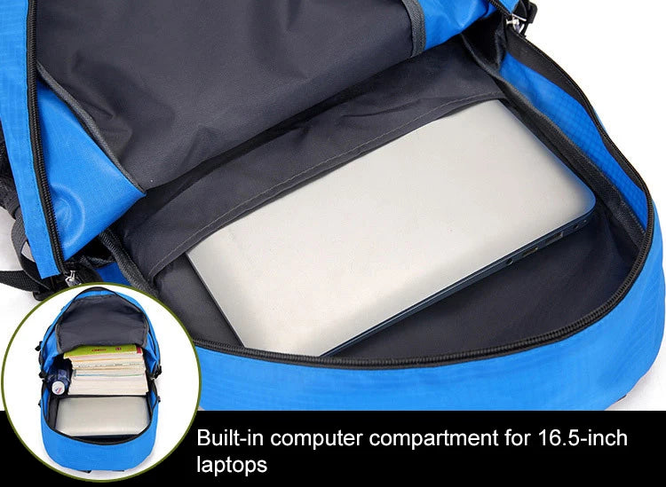 New 30L Outdoor Fishing Bags Men Women Waterproof Travel Trekking Backpack Climbing Hiking Camping Rucksack Tactical Sports Bags