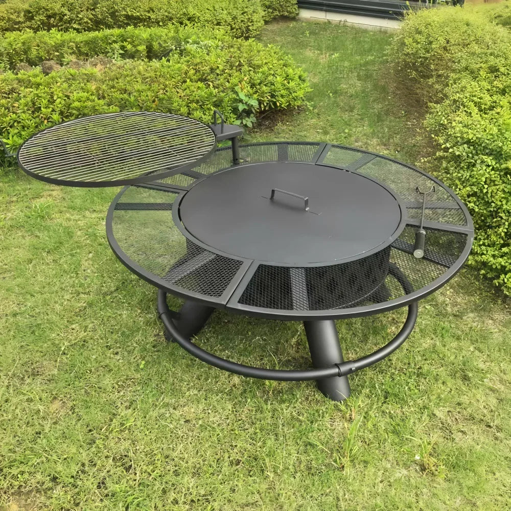 Outdoor barbecue grills, household firewood heating stoves, patio fire pits, villa bonfire pits, fire pit tables for gathering