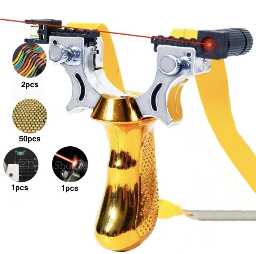 Professional Shooting Resin Slingshot Rubber Band High Power Hunting Catapult Outdoor Game Game Tool High Quality