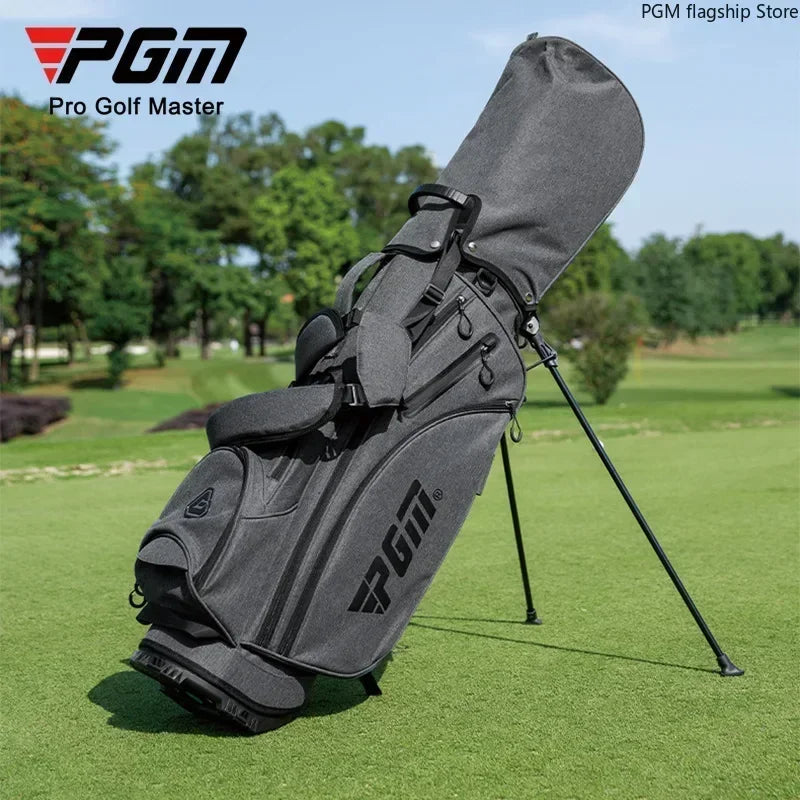 PGM Men's Golf Stand Bag, Stable Waterproof Stand Bag, Ultra-light Portable Golf Bag QB092