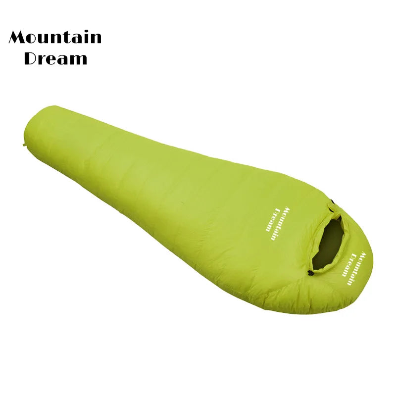 Lightweight Subzero Sleeping Bag Portable Thermal Mummy Hiking Outdoor Backpacking Rectangular Waterproof Winter Hood Camping