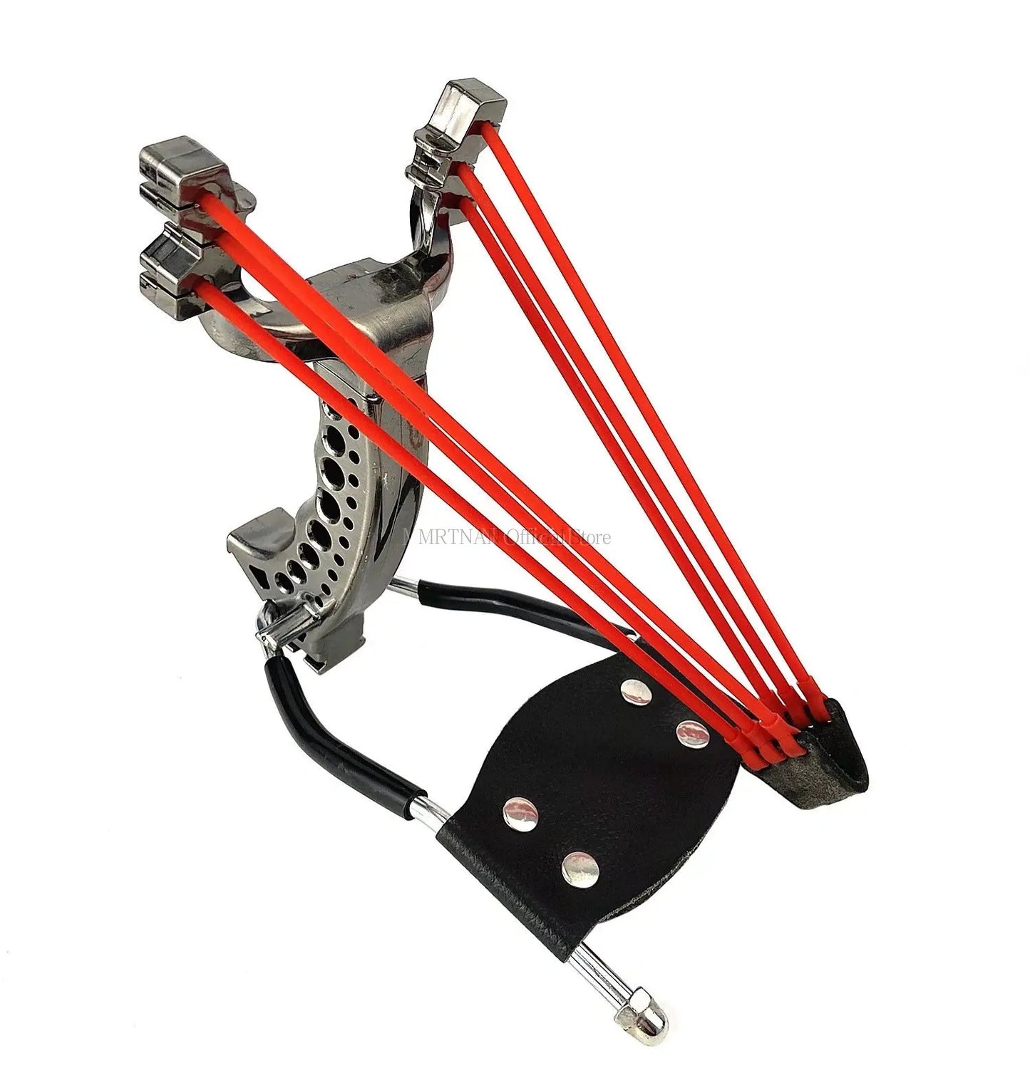 Powerful Fishing Slingsshot with Wrist Rest Outdoor Hunting Material Sling Shot Large Catapult for Fishings and Ball