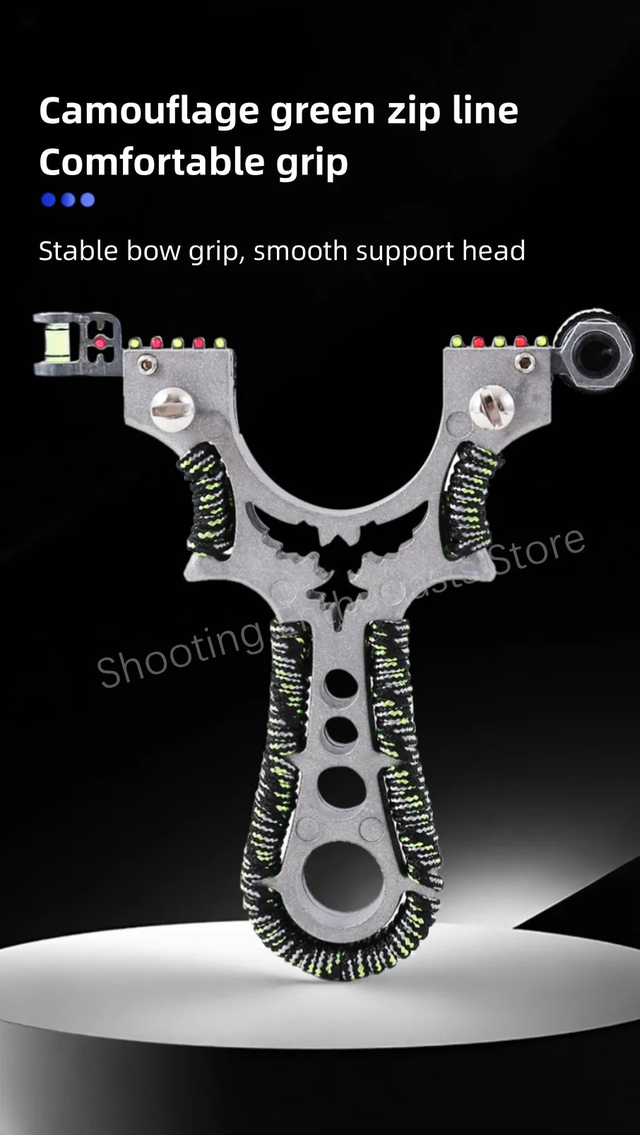 High Precision Flat Tape Catapult Outdoor Shooting Professional Slingshot High-quality Alloy Hunting Sports Game