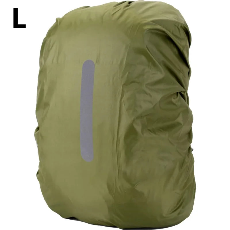 15-85L Waterproof Backpack Rain Cover Ultralight Hi-Visibility with Reflective Strip Anti-dust for Hiking Camping Cycling Travel