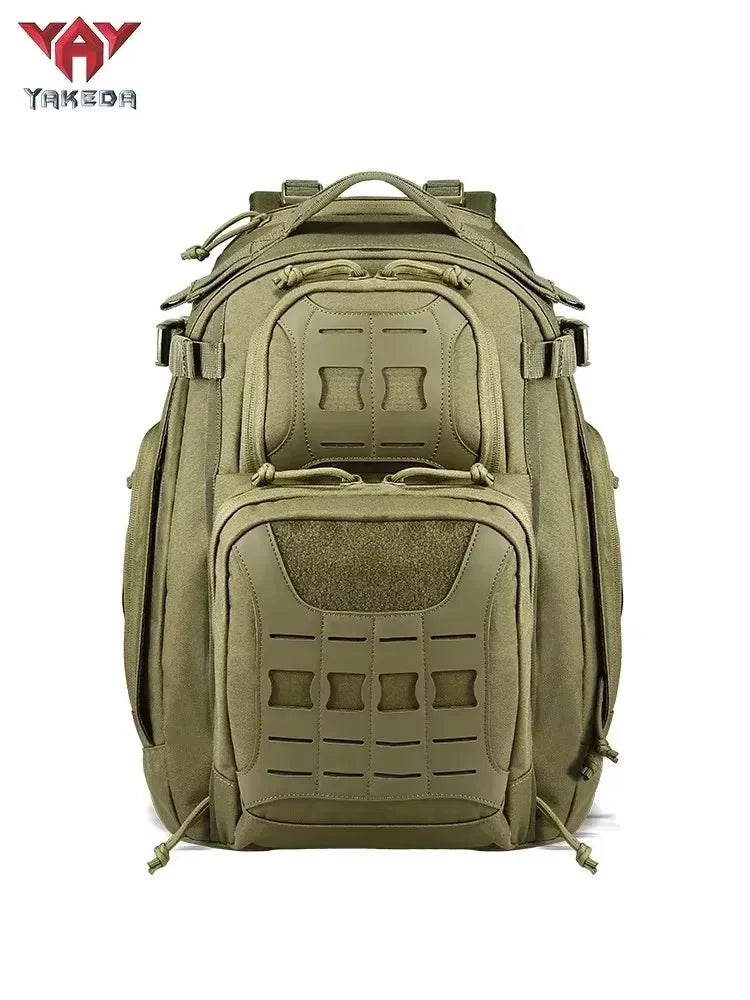 YAKEDA 40L Tactical Backpack for Men Camping Hiking Backpacks Outdoor Travel Bags Climbing Rucksack Bag
