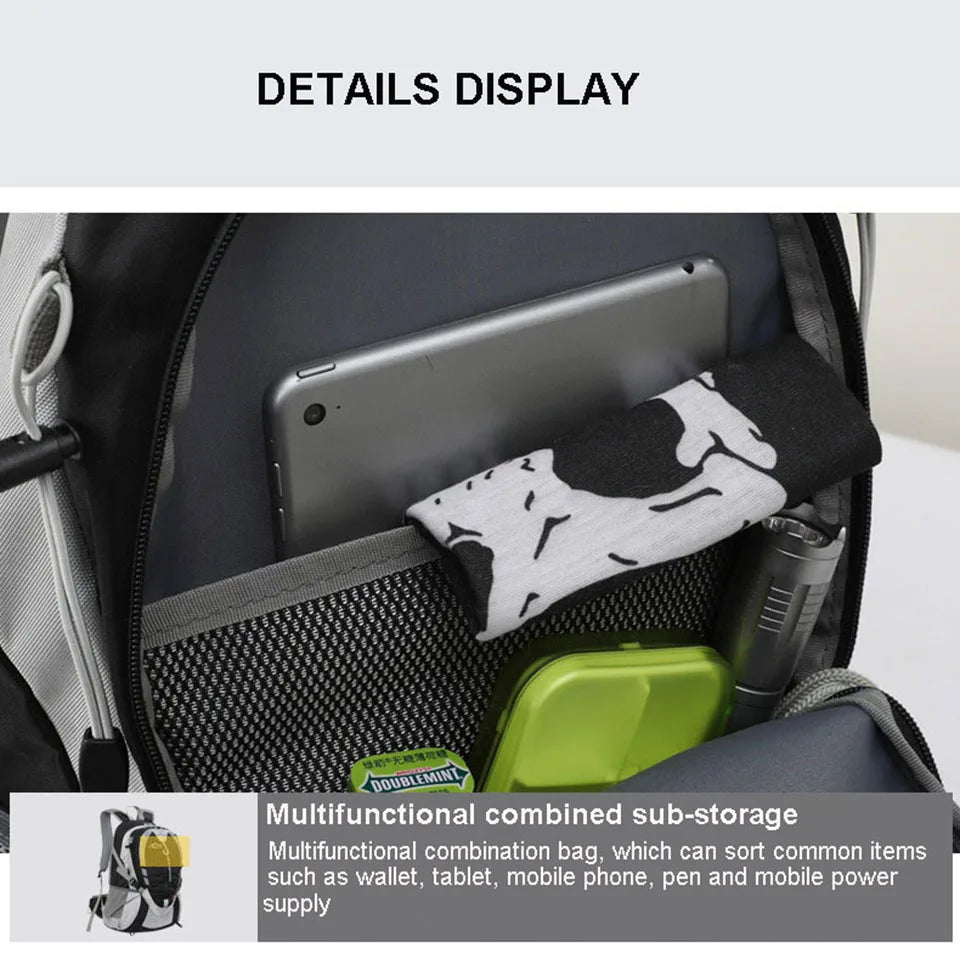 1Pcs Outdoor Sport Bag LOCAL LION 40L Backpacks Travel Bag Men Waterproof Rucksack Backpack