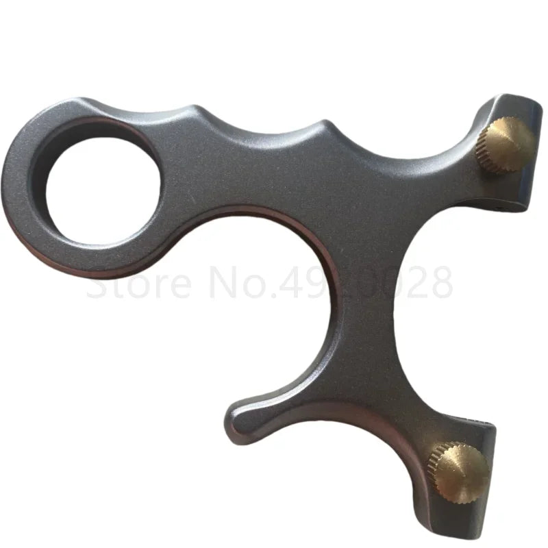 Titanium Alloy TC21 Slingshot New Hunting catapult with Flat Rubber Band Sling shot