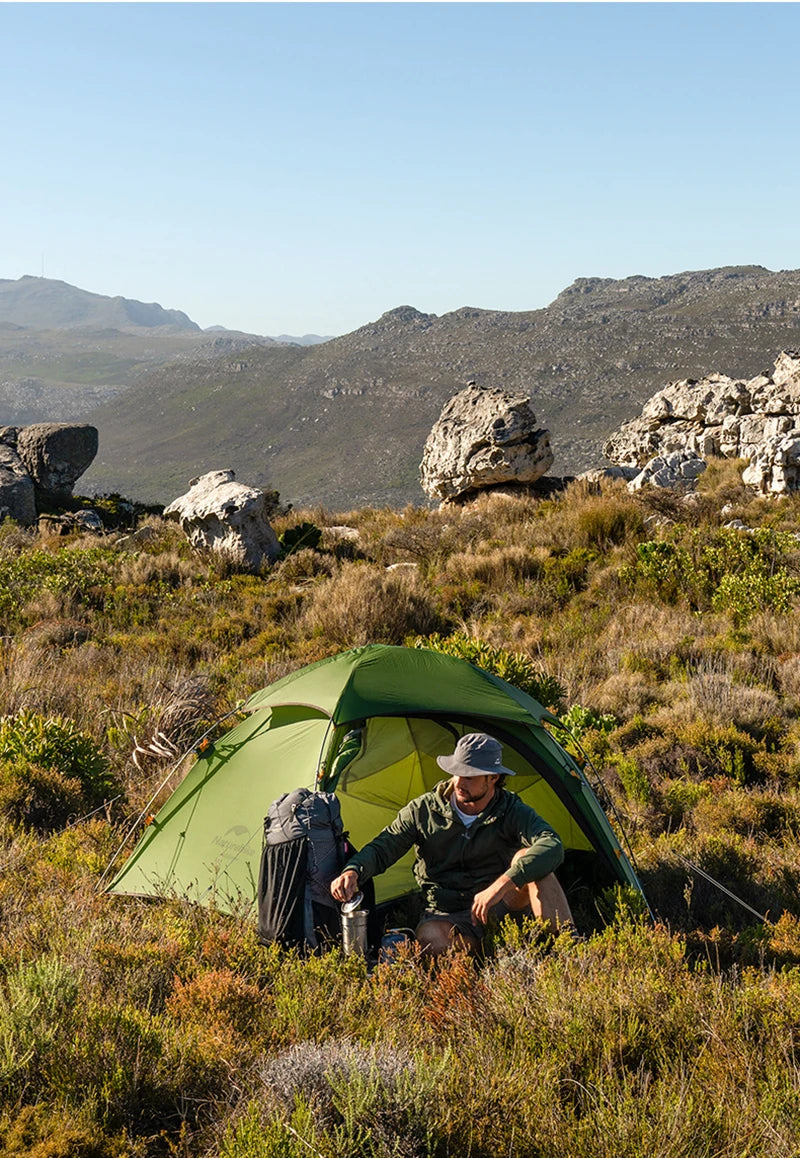 Naturehike Cloud Peak 20D Nylon Tent Ultralight 2 Persons Camping Hiking Outdoor Tent 4 Season Double Layer Backpack camper Tent