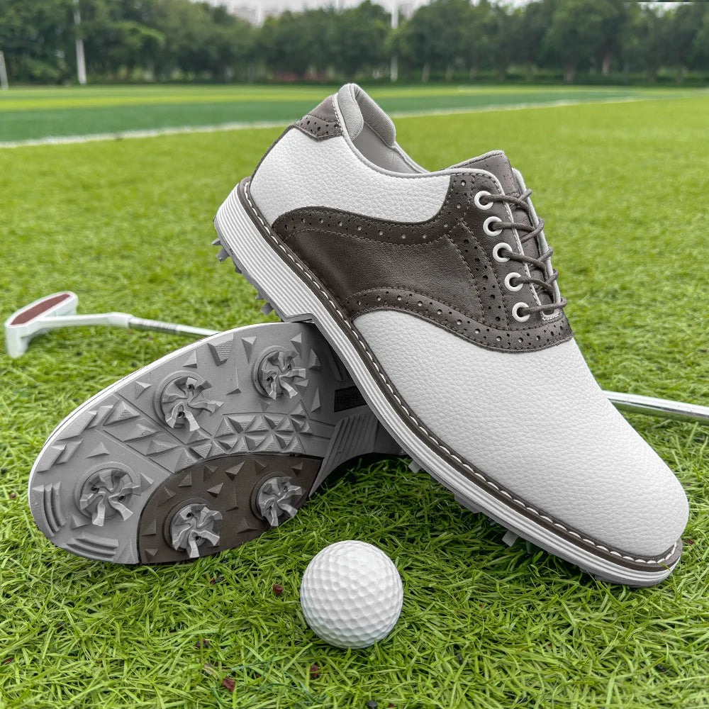New Luxury Men Golf Lightweight Shoes Non Slip Sneakers for Golfing Golfers Footwears Training Shoes