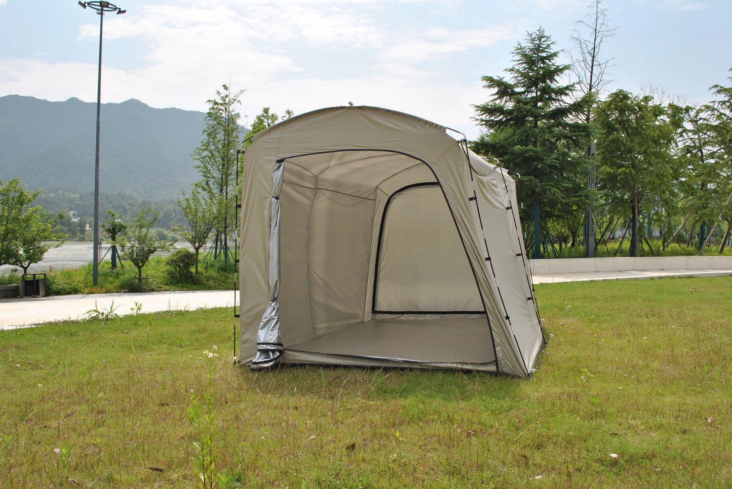 Motorcycle Storage Tent,Heavy-Duty Waterproof Bike Shelter for 8 Bikes, Oversized Outdoor Portable Shed,for Garden Equipment