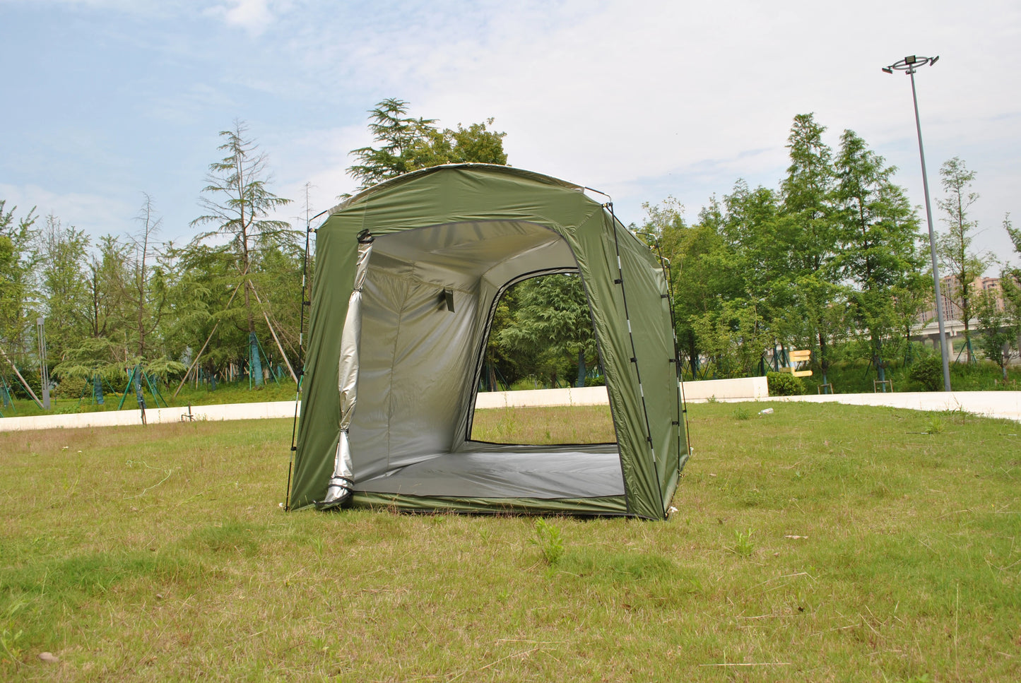 Motorcycle Storage Tent,Heavy-Duty Waterproof Bike Shelter for 8 Bikes, Oversized Outdoor Portable Shed,for Garden Equipment