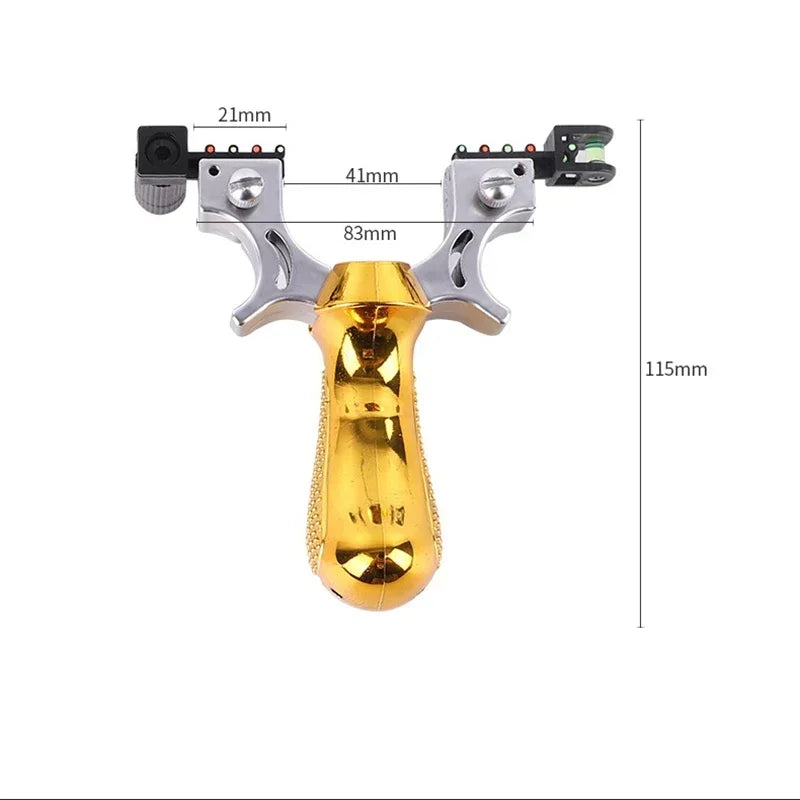 Hunting laser slingshot Outdoor high precision shooting slingsshot powerful spring sling shot catapult hunting acessories