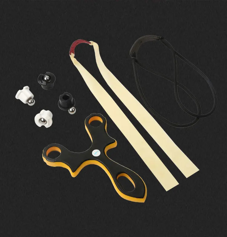 Powerful Rubber Slingshot Catapult Pocket Outdoor Hunting Airsoft Game Slingshot Shooting Adult Hunting Slingshot with Rubber