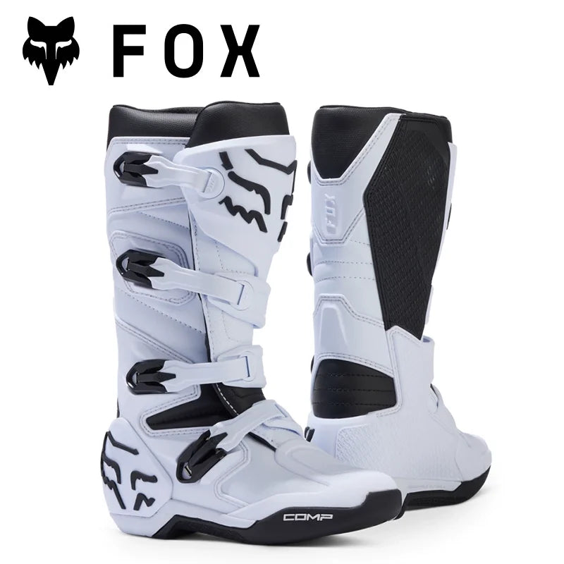 FOX Off-Road Boots Entry Level Comp Youth Motorcycle Boots for ATV/UTV Trail and MX Track Use ravel Shoes Botas Moto for kids