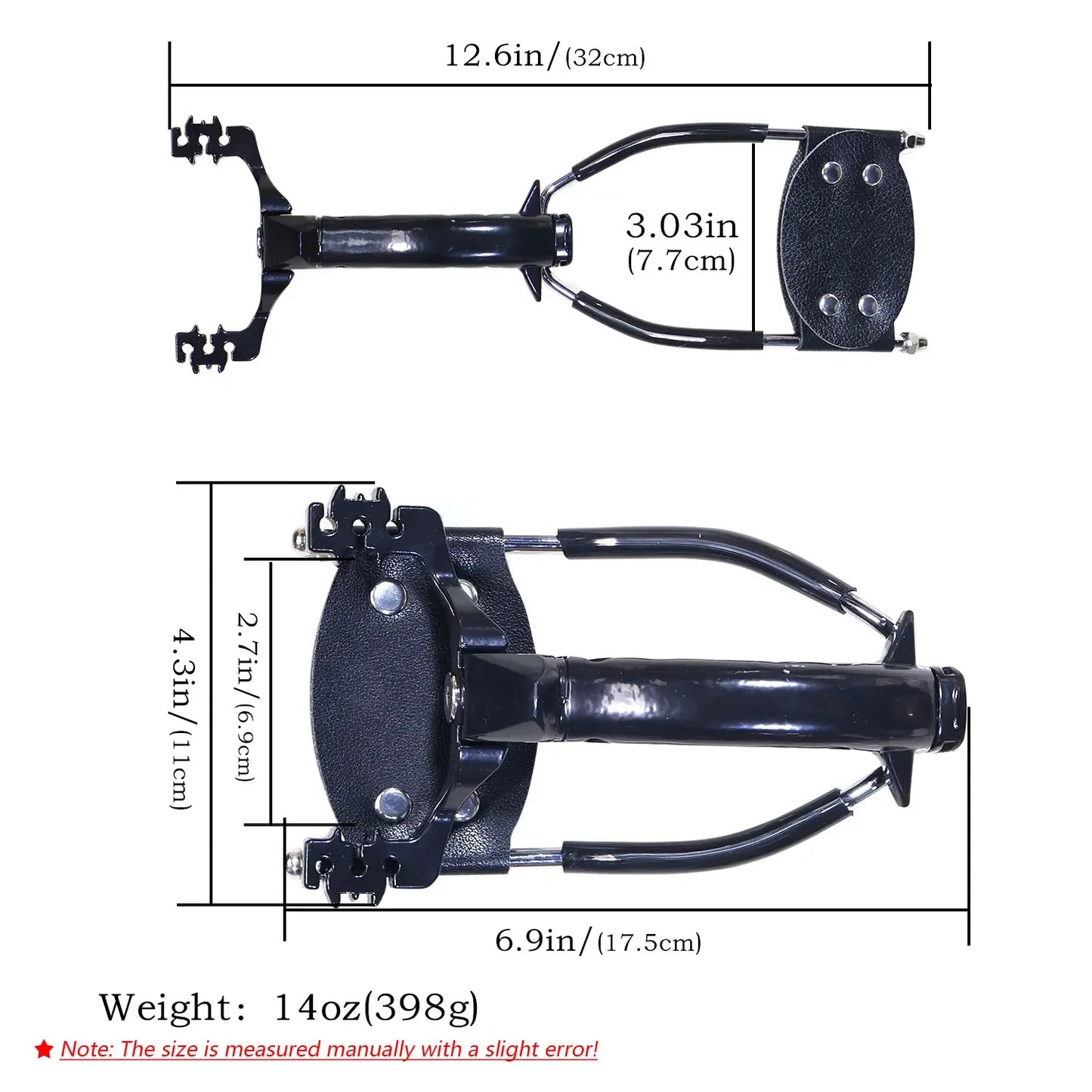 Professional Colored Metal Foldable Wrist Support Sling Handheld Hunting Shooting Sling High-power Slingshot Catapult Package