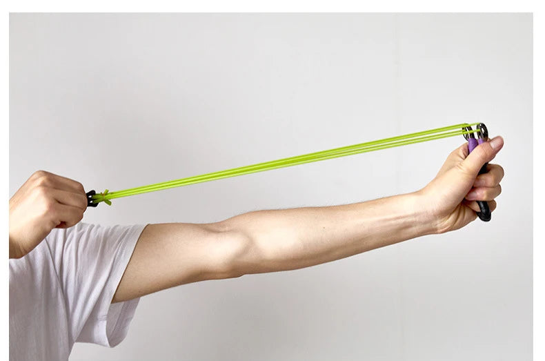 Powerful Hunting Slingshot Catapult Brass Pro Metal Slingshot with 3 Slingshot Bands 50pcs Slingshot Ammo Good Gift