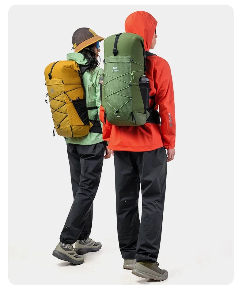 AONIJIE FH2524 24L Hiking Large Capacity Backpack for Women Men Multifunctional Lightweight Daypack for Climbing Camping Touring