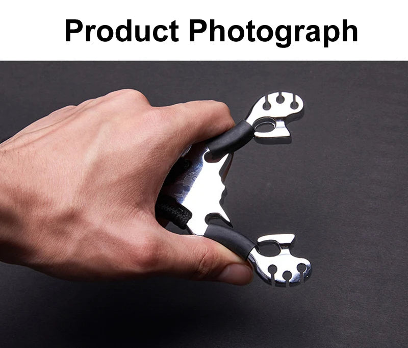 Metal Slingsshot Powerful and Precise Shooting Slingshot Outdoor Hunting Shooting Catapult Sling shot Accessorie