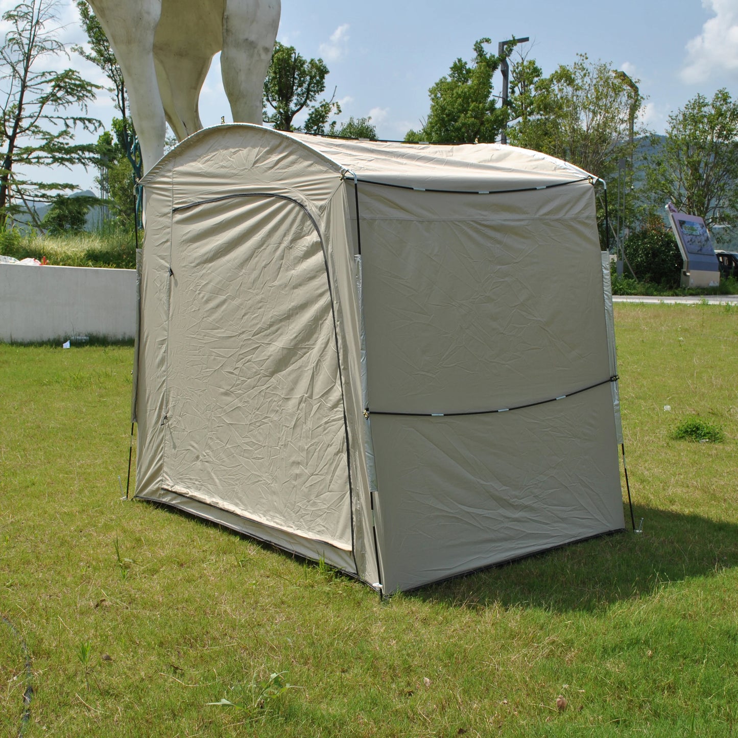 Bike Storage Shed Tent, Oversized Storage Tent for 4 Bikes, Garage/Garden Storage Tent, Waterproof Anti-uv Outdoor Bicycle Cover