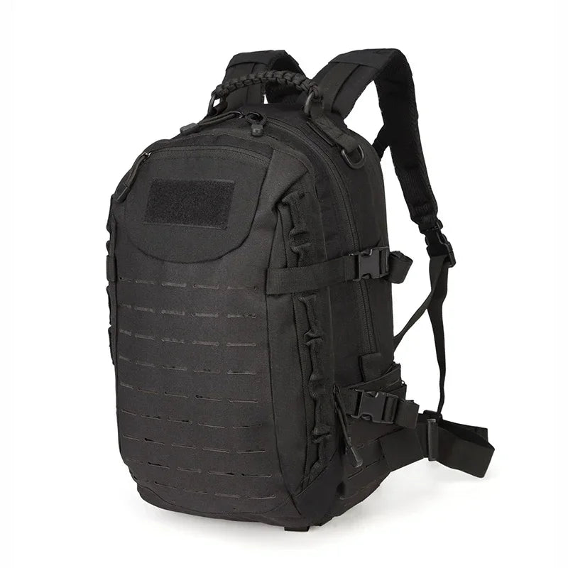 Outdoor Militar Tactical 25L Nylon Oxford Cloth Waterproof Both Shoulders Backpack Unisex Hiking Travel Camping Climbing Package