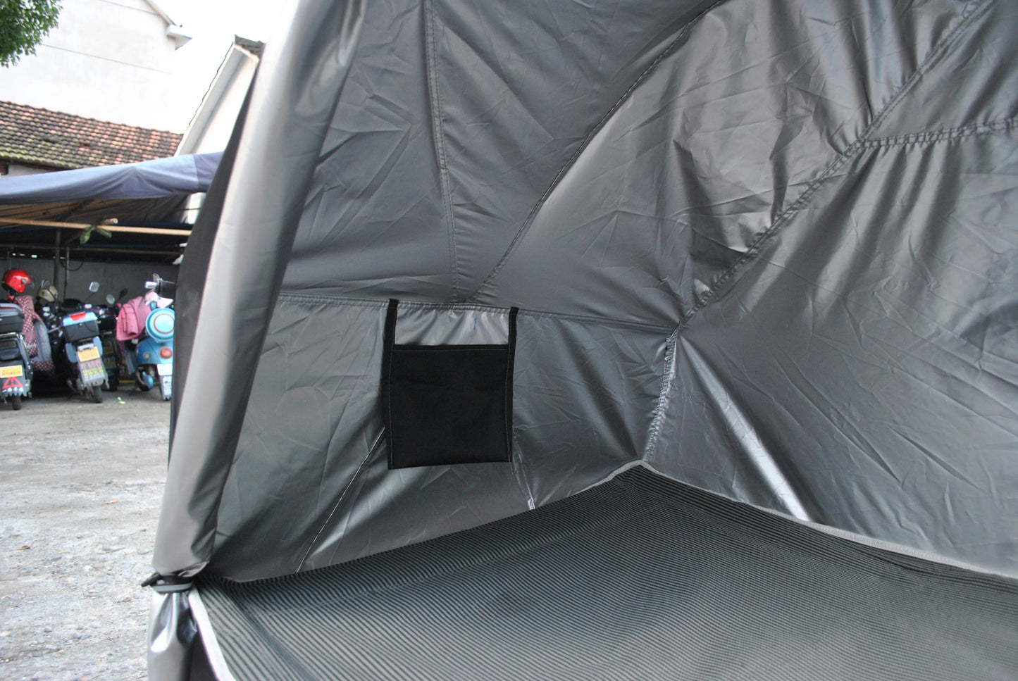 Durable Cot Tent for Camping, Light Weight, Backpacking Tent, Solo, 4000mm Camping Cot Package Not Include