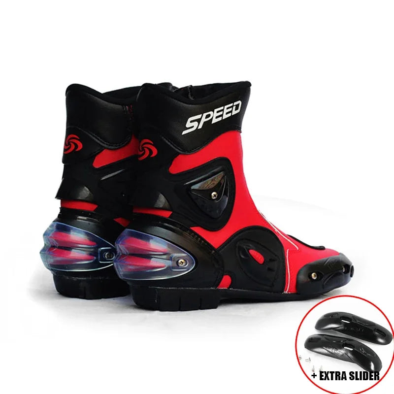 Riding Tribe Motorcycle Boots Motorcycle Riding Anti-fall Shoes Cycling Equipment Wear-resistant Men's Boots Multicolor Shoes