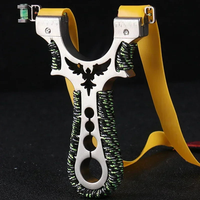 Sports Slingshot with Flat Rubber Band Professional Sling Shot Outdoor Shooting Tools for Hunting Catapult Toys Caza