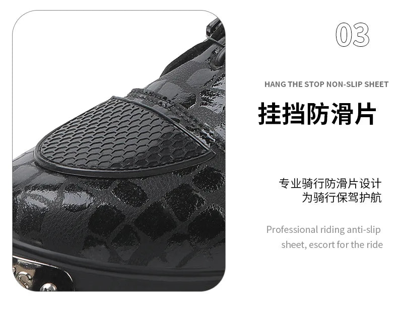 Motorcycle Wear-resistant Drop-proof Boots Women Motorbike Riding Shoes Breathable Biker Boots Motorboats Motorcycle Shoes Bota