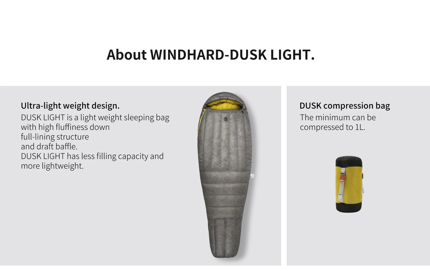 AEGISMAX Wind Hard Dusk Down Sleeping Bag Ultralight  800FP Ultra Dry for Outdoor Camping Hiking Backpacking Equipment Adult