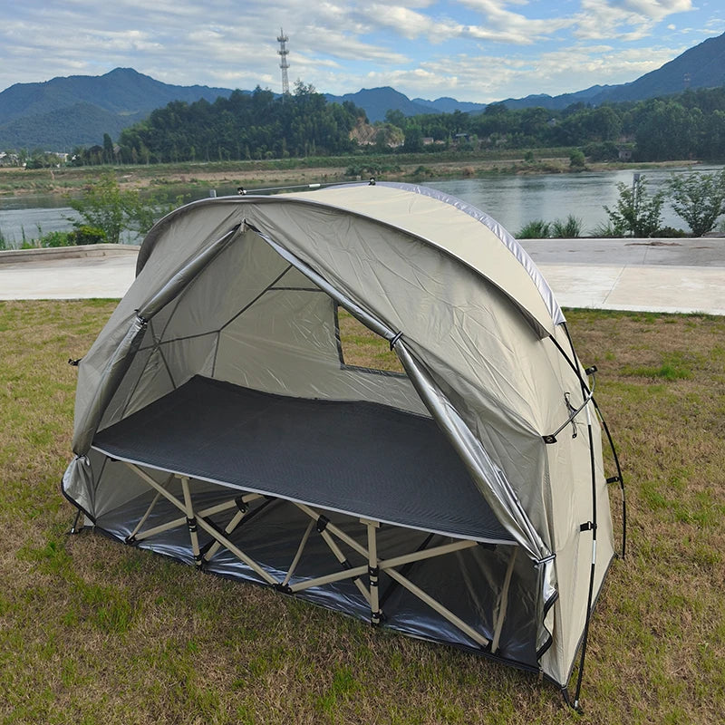 Multifunctional Tent Cot for Adults, Folding Camping Tent for 1 Person, Portable Easy Set-up Tent, COT BED Not Included