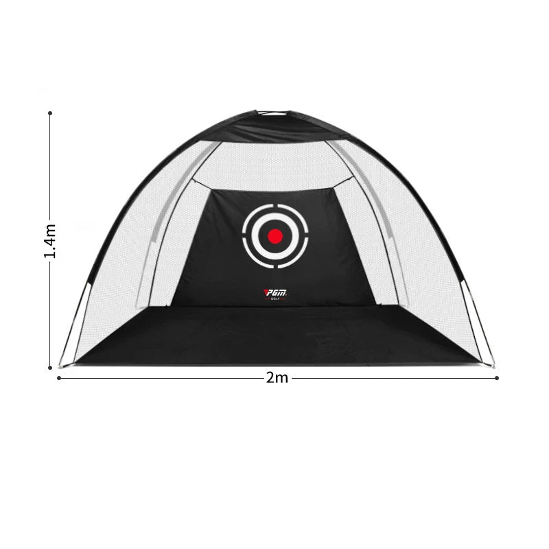 PGM Brand Golf Hitting Cage Indoor 2M 3M Golf Practice Net Tent Garden Grassland Golf Training Equipment Mesh Mat Outdoor Swing