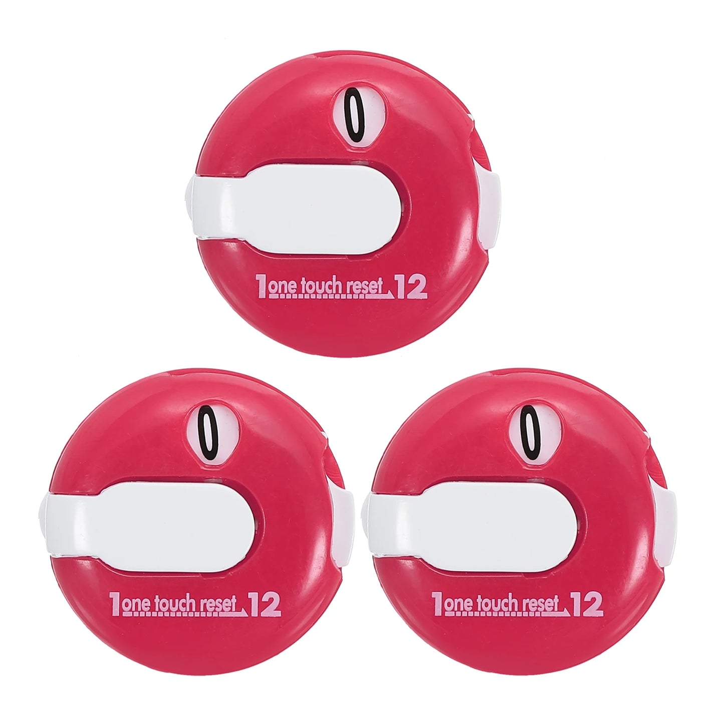 2/3pcs Golf Score Counter Mini Golf Shot Stroke Attachment Counter Clicker Clip Portable Easy Reset for Golfers Glove Bag Hat