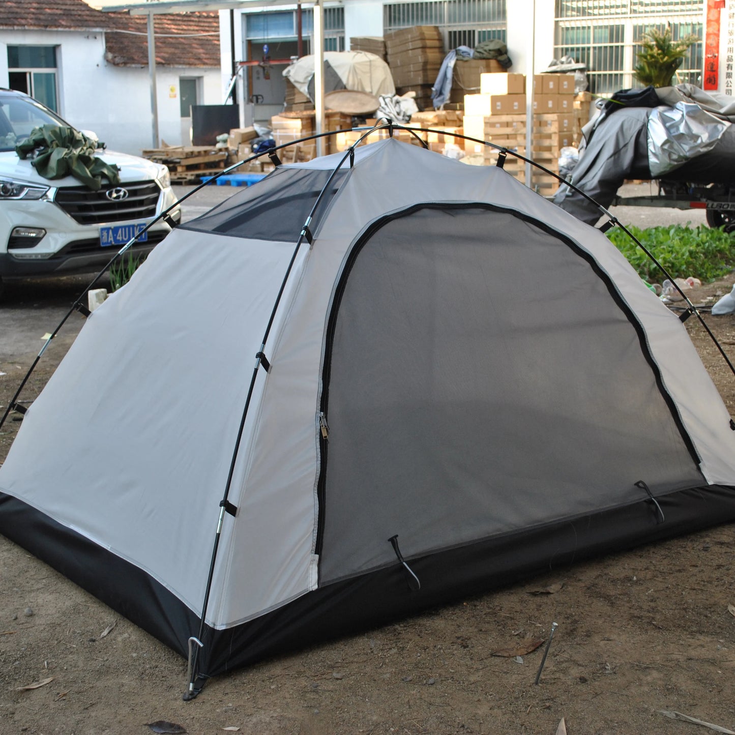 Waterproof Backpacking Tent 2 Person Lightweight Camping Tents 2 People Hiking Tents,4 Season Double Layer Outdoor Tent