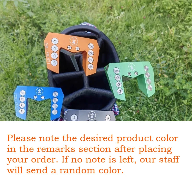 Automatic Balance left handed Golf Big Black Fire Golf putter MEZZ.1 Club pace return putter