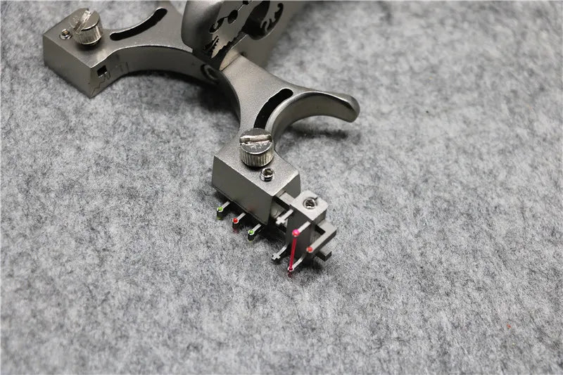 1 Set Powerful Metal Hunting Slingshot Competition-Grade Outdoor Sling Shot High-Power  Outdoor Hunting Sports