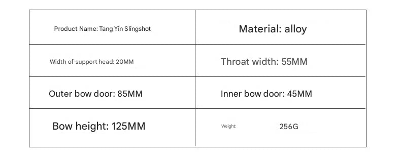 Powerful Alloy Slingshot Outdoor Hunting and Shooting Catapult High Precision Practical Quick Pressure Rubber Band Sligshot
