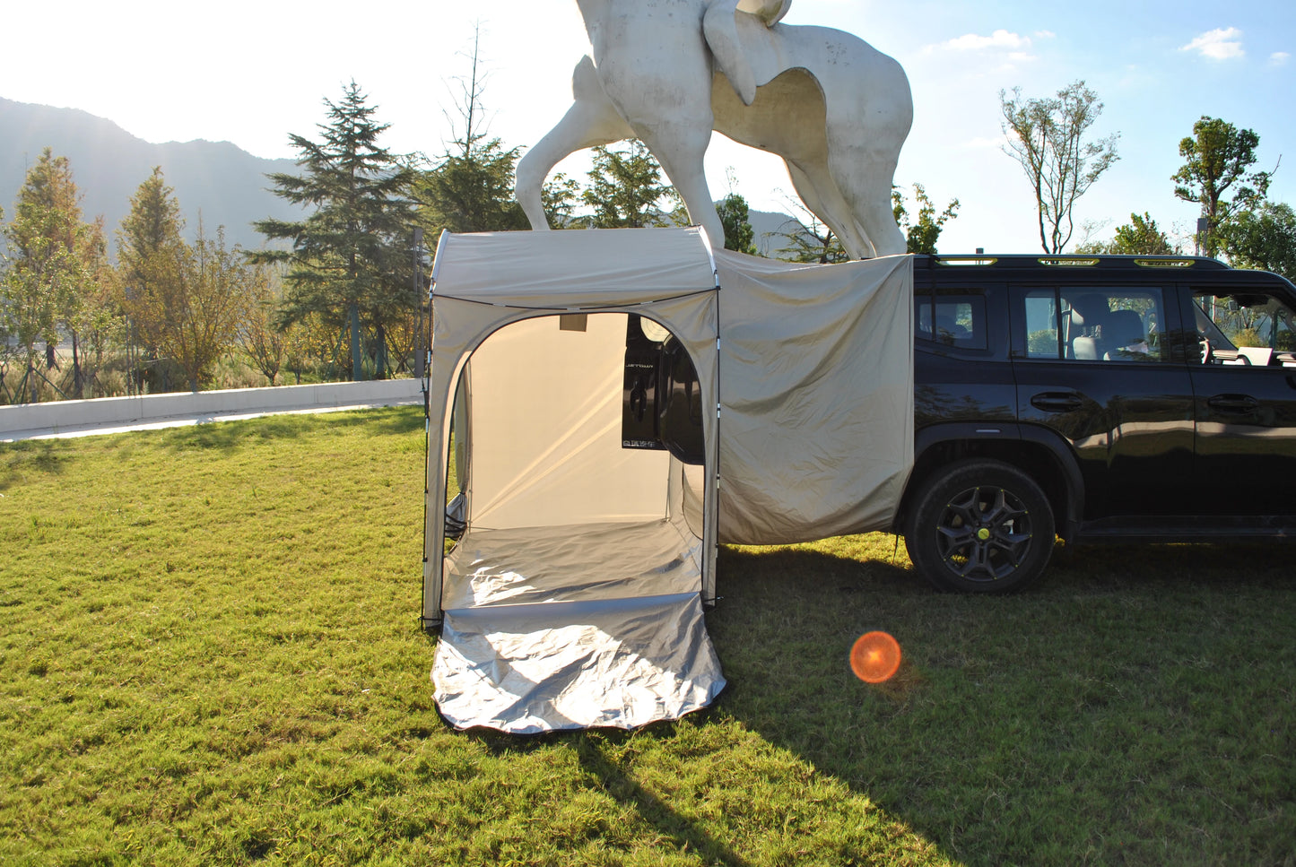 2/3/4 Person Tailgate Camping Tent | PU3000 Waterproof & UV-Resistant | Easy Assembly with Carry Bag| Suitable for Short Trips