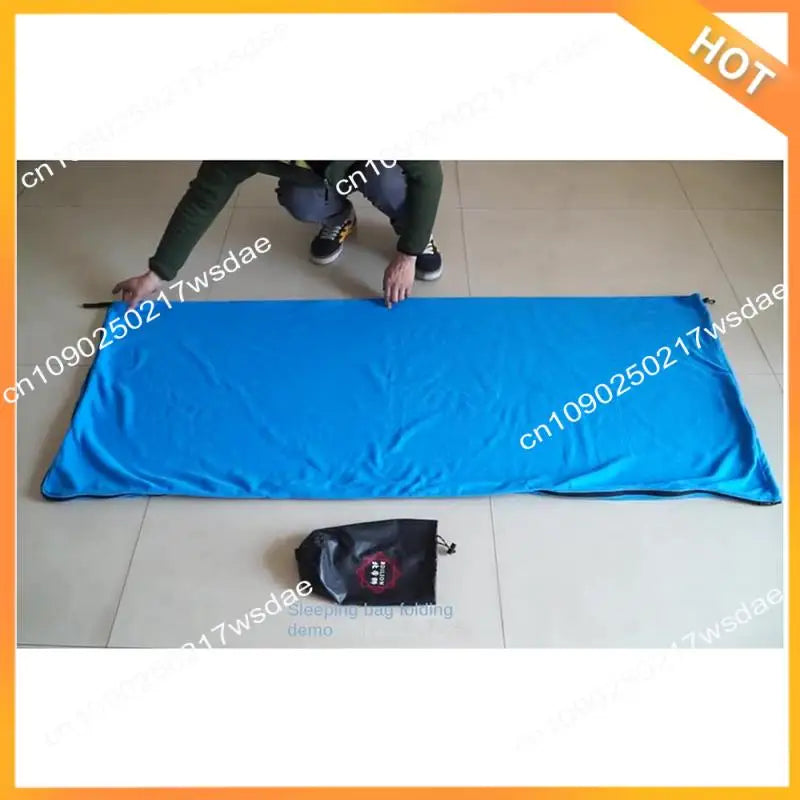 X08A Portable Ultra-Light Sleeping Bag Outdoor Camping Tent Bed Travel Warm Sleeping Bag Liner Camping Sports Accessories