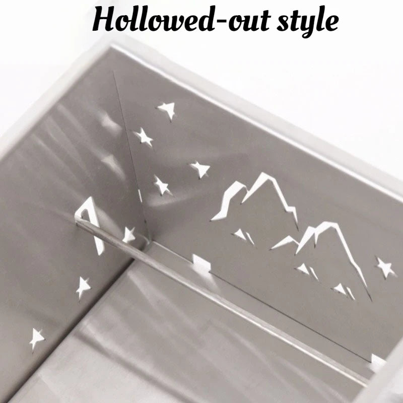 Stainless Steel Firewood Stove Household Multi-functional Detachable Barbecue Grill Outdoor Picnic Camp Cooking Supplies