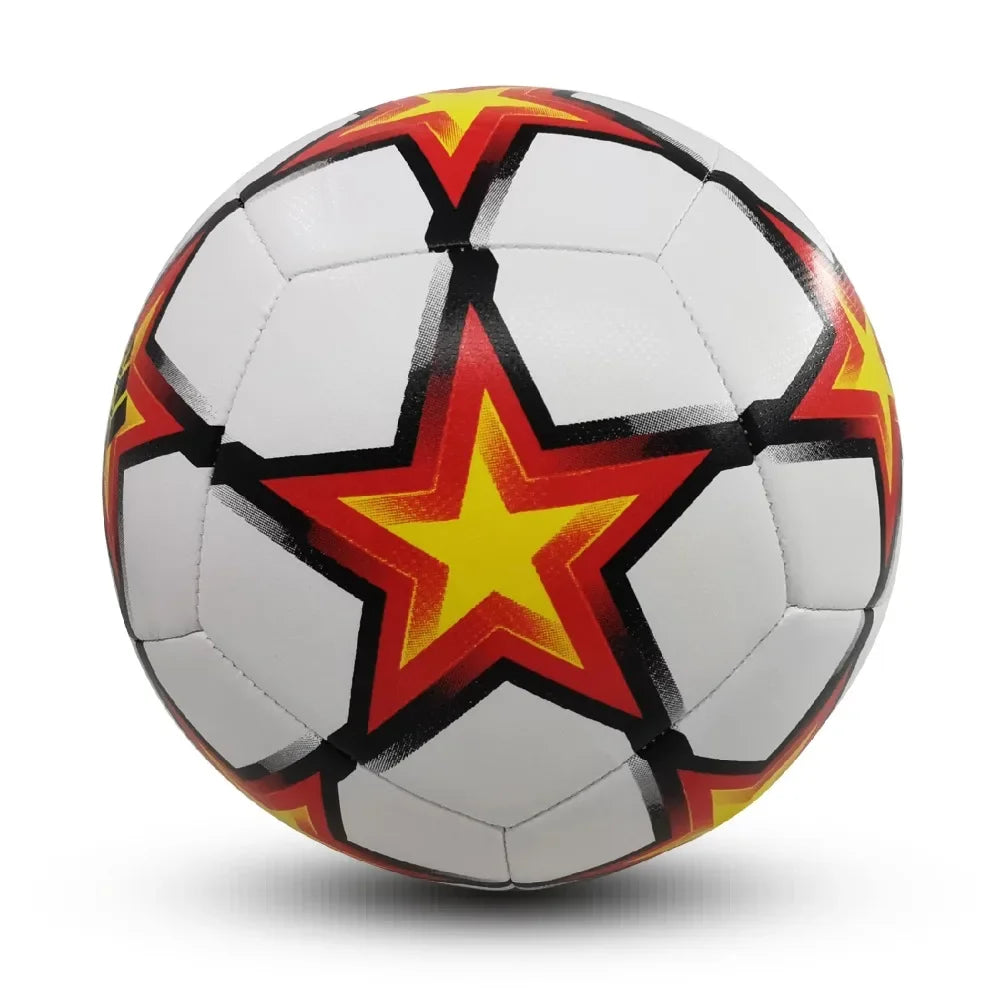 Fanceey Soccer Balls Size 5 Machine Stitched Ball PU Material Sports League Match Football Training Balls Futbol Voetbal