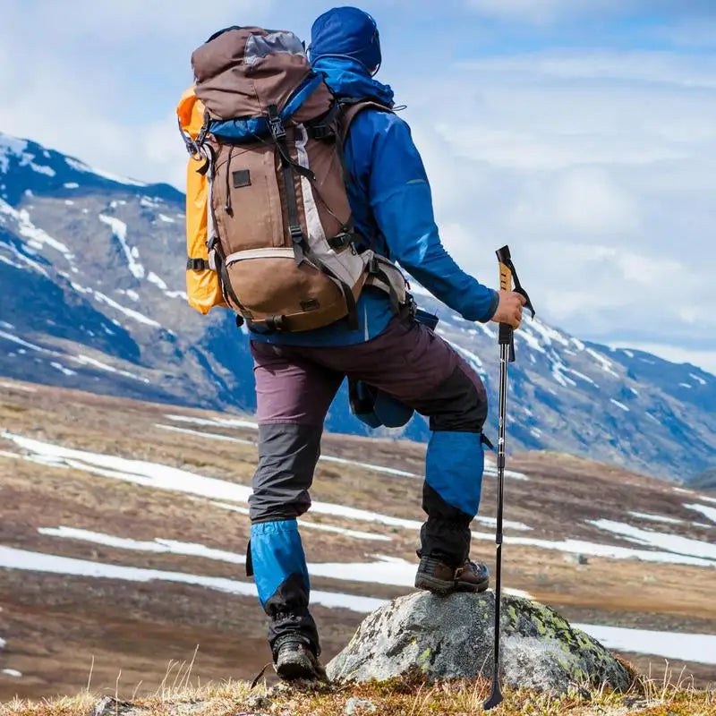 Hiking Sticks Walking Poles Ergonomic Comfort Handle Multifunction Tool Walking Sticks For Running Climbing Mountaineering Ski