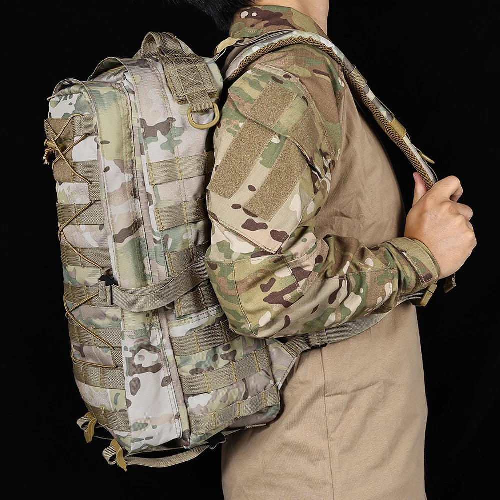 New Outdoor Sport Camping Backpack Field Survival Hiking Backpack Multifunctional Multi-camo Hunting BackPack