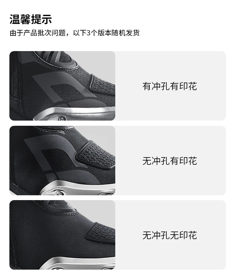 Scoyco Men's Motorcycle Riding Boots Anti-slip Motocross Shoes Anti-fall Rider Racing Road Cross-country With CE Certification