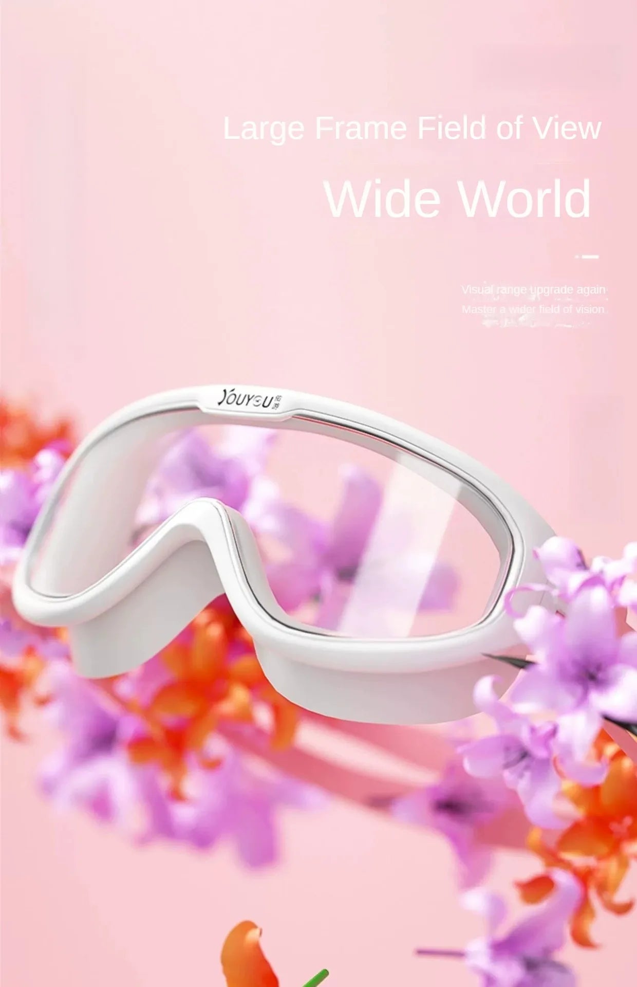 HD Anti-fog Swimming Goggles with Earplugs Adult Men Women  Leak Proof Adjustable high-quality Silicone Swim Protection Eyewear