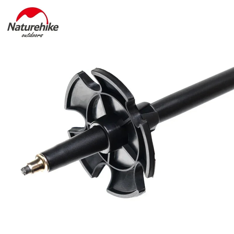 Naturehike-Aluminum Telescopic Trekking Pole, Folding Stick, Hiking Pole, Outdoor Trekking Pole, 3 Section, 7075, ST03