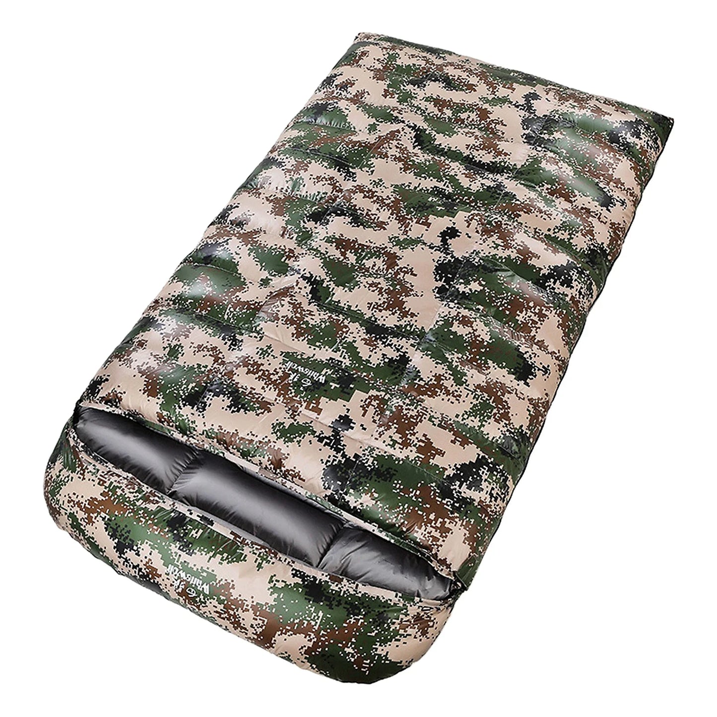 90% White Goose Down Double Sleeping Bag Winter Sleeping Bag Camping Sleeping Pack for Backpacking Camping Hiking Traveling