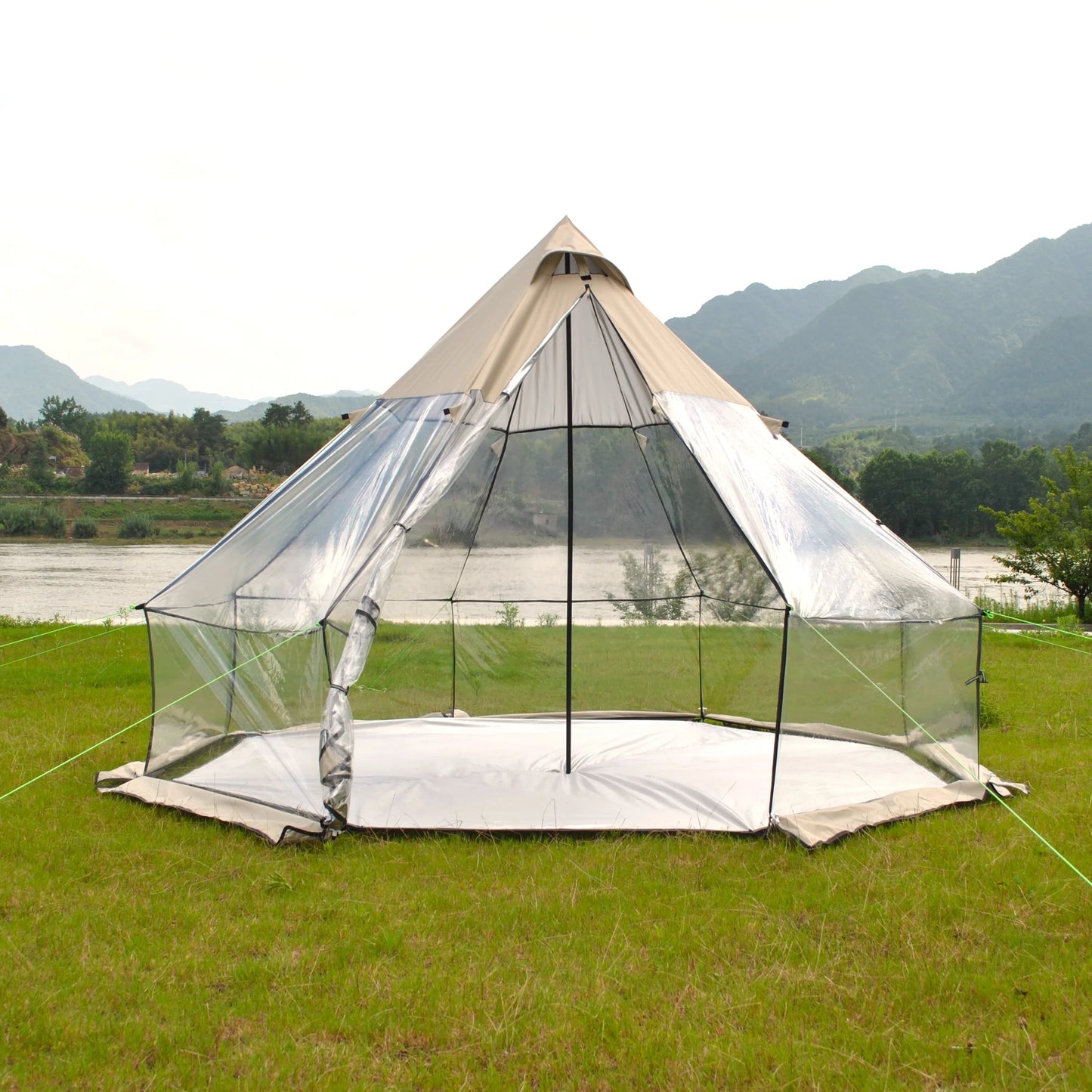 Regatta Mongolian Bell Tent - W/StoveJack, Waterproof, 4 Season Luxury Camping and Glamping Yurt Tent Outdoor