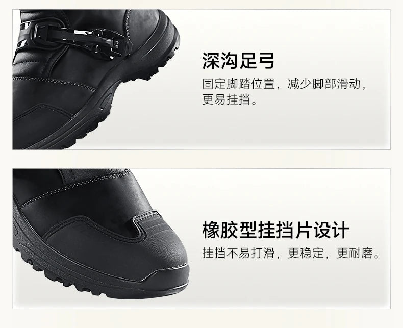 Motorcycle Boots Non-slip Windproof Waterproof Motocross Boots Professional Protective Racing Off-road Shoes All Seasons